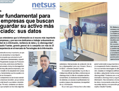 Netsus: Vanguardia en Protección de Datos Empresariales